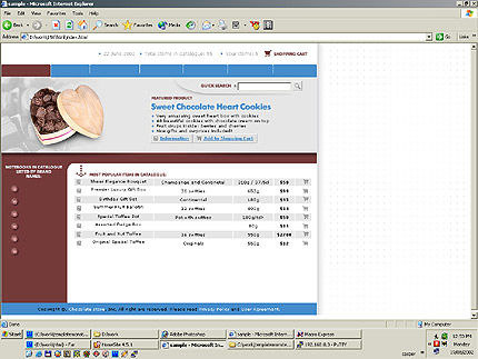 shop&nbsp;website template