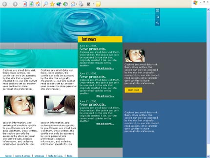 company&nbsp;website template