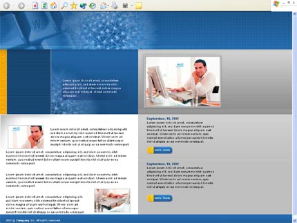 company&nbsp;website template