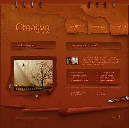 design&nbsp;site template