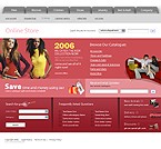Ecommerce site template web 10045