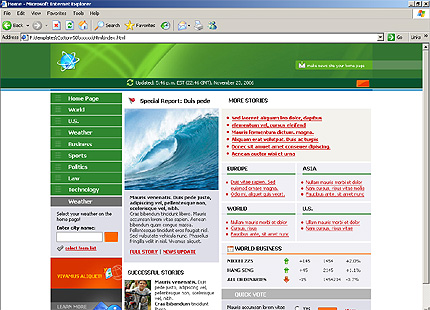 online&nbsp;website template