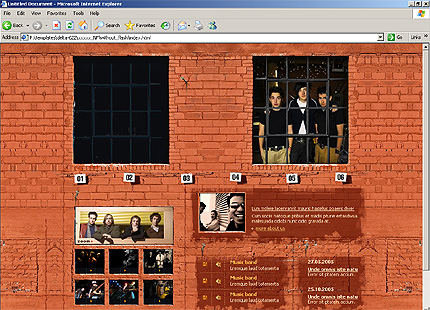 music&nbsp;site template