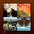 Template #10151Added: 2006-01-30Price: $76.00Categories: ArtPhotography, Flash Site, Most Popular, Personal pagesKeywords: photo, photography, photographer, art, artist, design, photo, session, creative, ideas, personal, gallery, portfolio, works, projects, inspiration, awards, nature, landscape, marine, people, models, animals, pictures, images, camera, digital, experience, standards, exhibitionsIncluded: .FLAbr.SWFbr.PSDbr.HTML