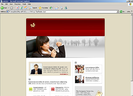 solution&nbsp;website template