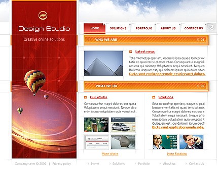 design&nbsp;site template