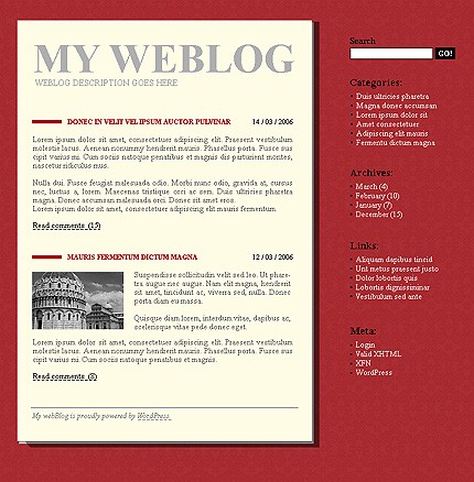 personal&nbsp;site template