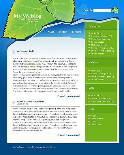 personal&nbsp;site template