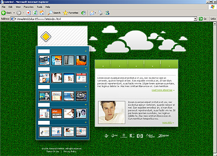 personal&nbsp;site template