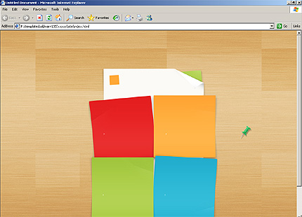 web&nbsp;site template