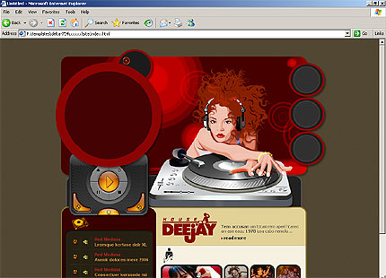 red&nbsp;site template
