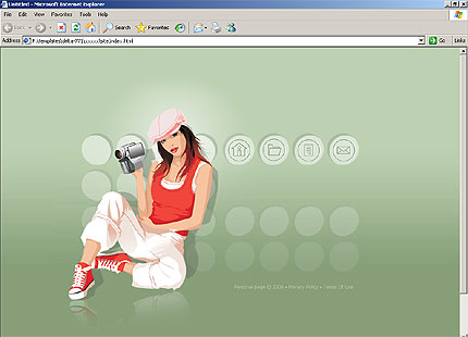 personal&nbsp;site template