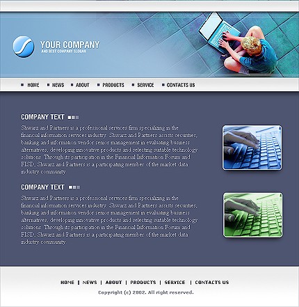 business&nbsp;site template