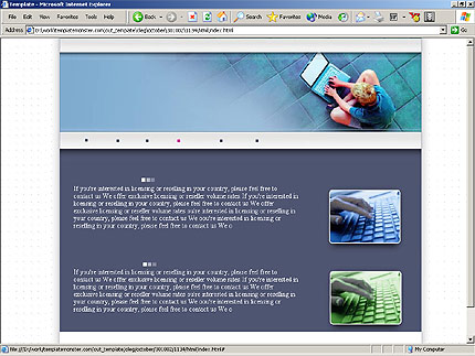 company&nbsp;website template