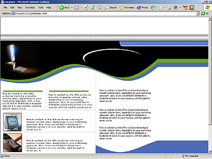 company&nbsp;website template