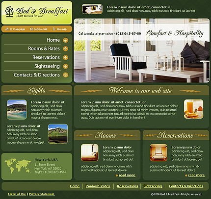 Hotel Web Design Template