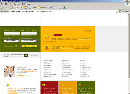 portal&nbsp;website template