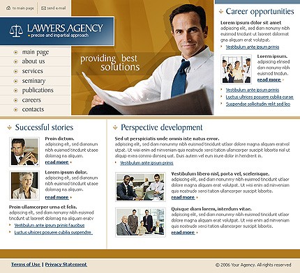 law&nbsp;site template