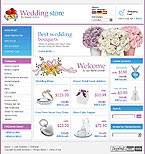 Template #11795Added: 2006-08-30Price: $150.00Categories: CRE Loaded Templates, Online store/shop, WeddingKeywords: online, shop, wedding, reception, bridal, ceremony, gifts, jewel, specials, offers, rings, flowers, bouquet, designers, candles, glasses, decoration, style, accessories, crown, tiara, gown, veil, dress, collection, couple, fiancee, marriage, bridegroom, husband, wife, matchIncluded: .PSD .PHP