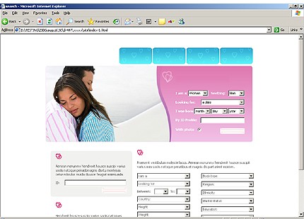 Template #11964, Html Content Page Screenshot