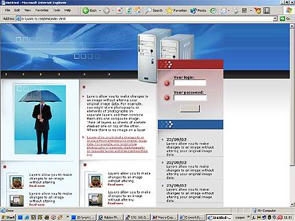 company&nbsp;website template