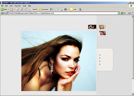 hair&nbsp;site template
