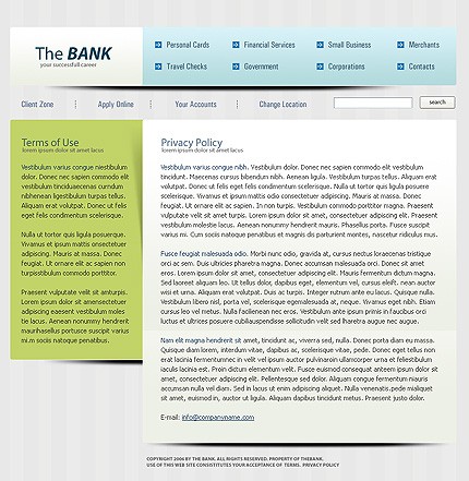 online&nbsp;site template