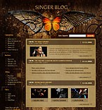 Template #12478Added: 2006-10-17Price: $57.00Categories: Music, Personal pages, WordPress ThemesKeywords: personal, singer, weblog, webpage, site, biography, information, friends, hobby, photos, gallery, events, archive, links, individuality, guestbook, journal, visitors, opinion, discussion, blogroll, songs, discography, tour, fun, club, shows, albums, plans, hits, musicIncluded: .PSDbr.PHPbrThis theme is widgetized