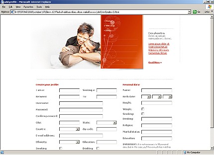 Template #12510, Html Content Page Screenshot