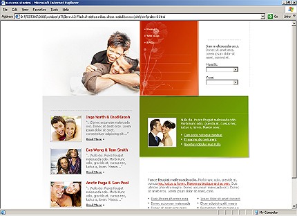 Template #12510, Html Content Page Screenshot