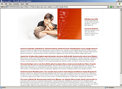 Template #12510, Html Content Page Screenshot