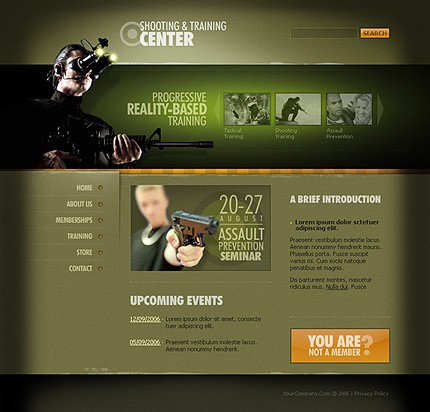 &nbsp;site template