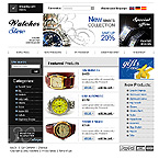 Template #12533Added: 2006-10-19Price: $165.00Categories: CRE Loaded Templates, Jewelry, Online store/shopKeywords: online, shop, store, shopping, purchase, watches, fashion, sportive, elegance, feminine, design, company, producer, products, pointers, collection, order, history, tradition, switzerland, swiss, watches, omega, longines, tissot, rolex, chrono, candino, clock, face, hands, incrustationIncluded: .PSDbr.PHP