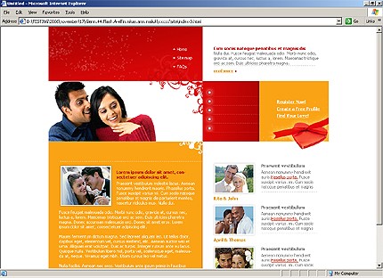 Template #12877, Html Content Page Screenshot