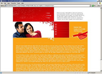 Template #12877, Html Content Page Screenshot