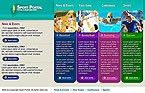 Website Templates. Template #1305