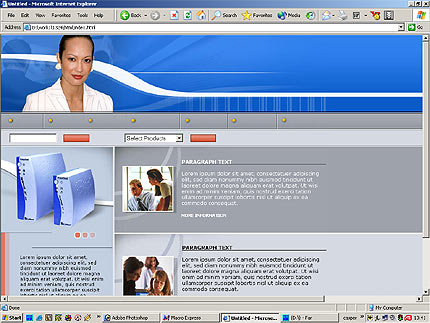 company&nbsp;website template