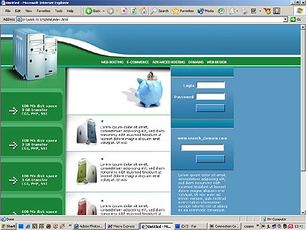 company&nbsp;website template