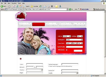 Template #13086, Html Content Page Screenshot