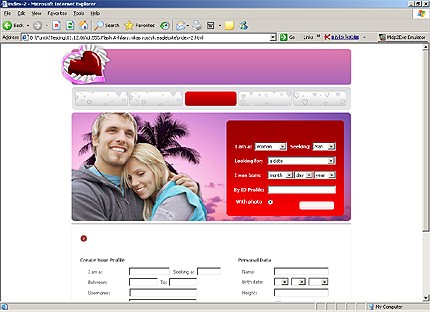 Template #13086, Html Content Page Screenshot