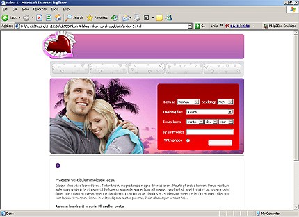 Template #13086, Html Content Page Screenshot