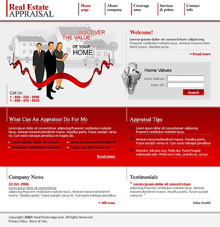 real&nbsp;site template