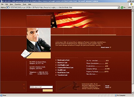 private&nbsp;website template
