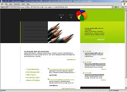company&nbsp;website template