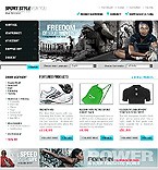 Fashion web site template 13769