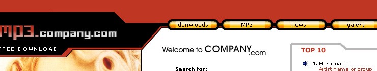 portal&nbsp;website template