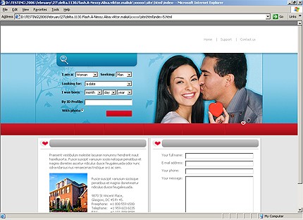 Template #14110, Html Content Page Screenshot