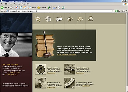 law&nbsp;site template