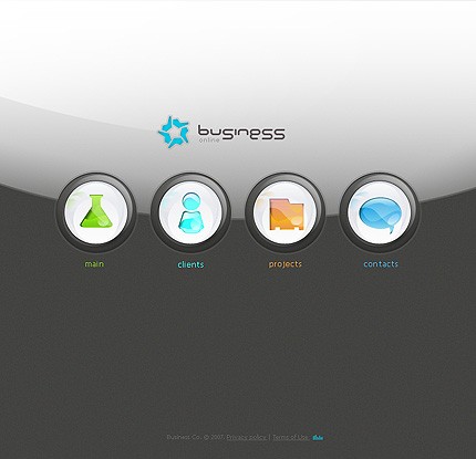 business&nbsp;site template