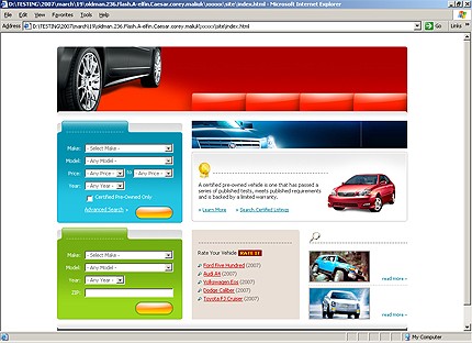 portal&nbsp;website template